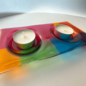 Tea Light Holder #40 by Shayna Heller