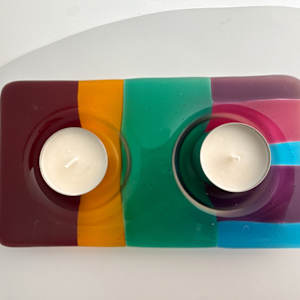 Tea Light Holder #42 by Shayna Heller, Image 1.