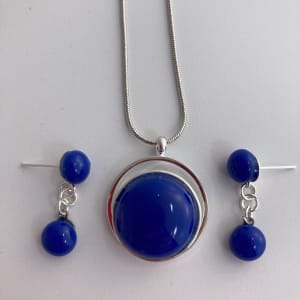 Pendant and earring set. #36 