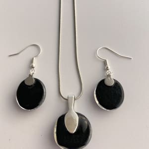 Pendant and earring set. #40 