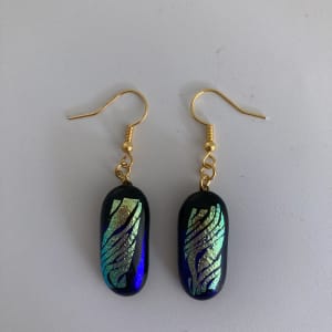 Fused Glass Earrings #90 