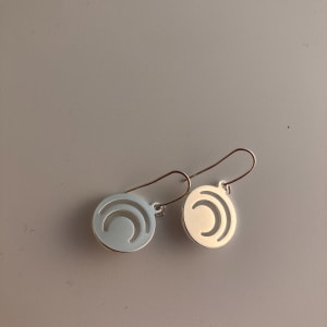 Fused Glass Earrings #99 