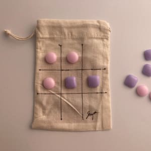 Tic Tac Toe in-a-bag #15 by Shayna Heller 