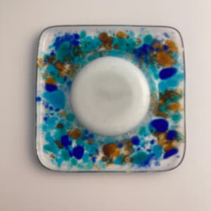 Memorial plate candle holder. #3 