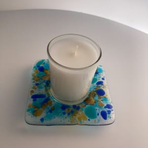 Memorial plate candle holder. #4 