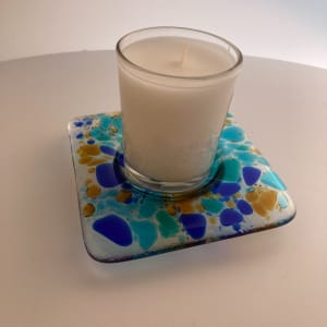 Memorial plate candle holder. #6 
