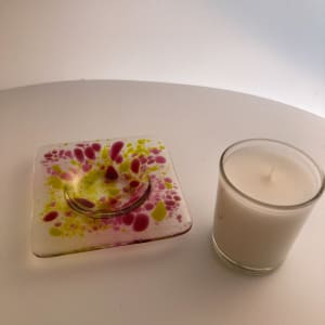 Memorial plate candle holder. #5 by Shayna Heller 