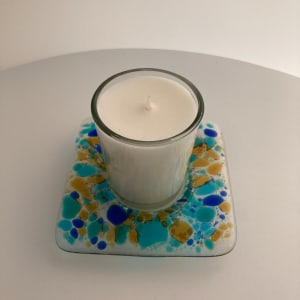 Memorial plate candle holder. #13 