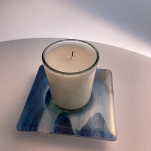 Memorial plate candle holder. #19 by Shayna Heller 