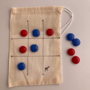 Tic Tac Toe in-a-bag #26 by Shayna Heller 