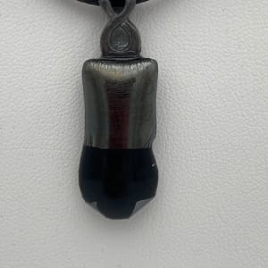 Pendant, pin and earring set. #3 by Shayna Heller 