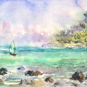 The Secret Beach by Lucia Gonnella
