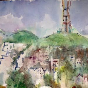 View of Twin Picks by Lucia Gonnella
