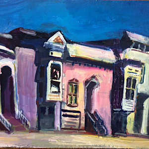 Victorians on Noe Street by Lucia Gonnella