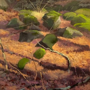 March, Green Rocks by Gregory Blue