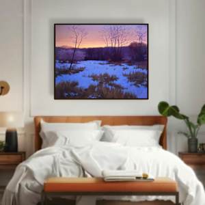 Winter, Eastern Glow by Gregory Blue, Image 2.