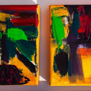 Abstracciones en Amarillo by Stivaletta, Mabel Rosario 