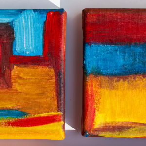 Abstracción Cuadrangular by Stivaletta, Mabel Rosario 