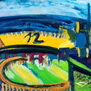 Interior de la Cancha by Stivaletta, Mabel Rosario