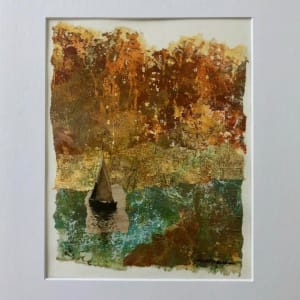 Escape by Melissa Brauen  Image: 10 x 8 gsm watercolor paper in a 14 x 11 display mat (included) 