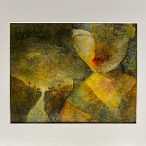 Mysterious Ways by Melissa Brauen  Image: 8x10 gsm watercolor paper in a 14 x 11 display mat (included) 