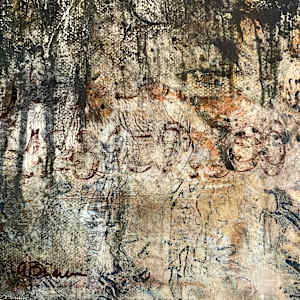 Onward I & II Diptych by Melissa Brauen  Image: Onward I detail