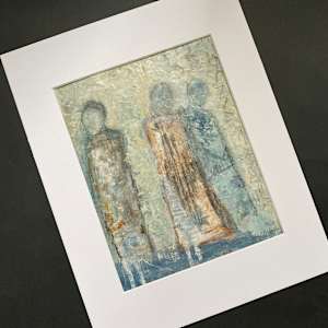 A Pondering by Melissa Brauen  Image: includes 11x14 show mat 