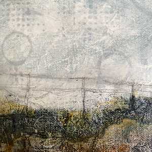 Onward I & II Diptych by Melissa Brauen  Image: Detail Onward I detail 