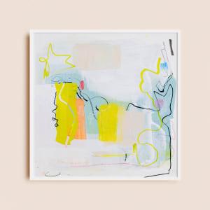 Rhythmic Construction II (Inside the Grid) by Maria Lankina 