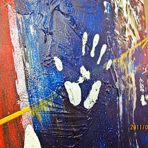 Love Faces / 96" x 96“ by Maria Lankina 