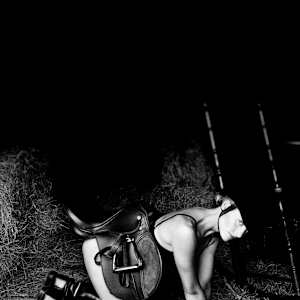 ACTA SANCTORUM // DEEDS OF THE SAINTS  / Girl with a saddle on by Maria Lankina