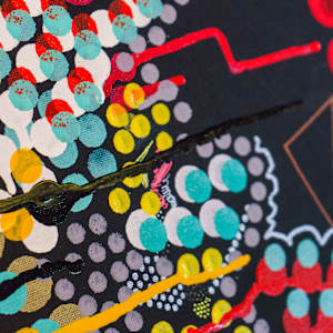 Soft System Blooming by Maria Lankina  Image: Artwork detail close up 