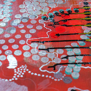 Soft Systems: Infinity Loop by Maria Lankina  Image: Artwork detail close up 