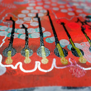 Soft Systems: Infinity Loop by Maria Lankina  Image: Artwork detail close up 