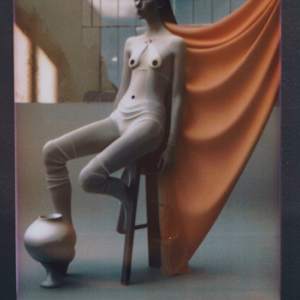 Curtain Test / Gravity Study by Maria Lankina