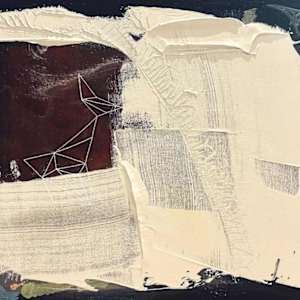 Stand-In Saint / Holding Pattern by Maria Lankina  Image: Original painting used as part of the prompt in ai creation  inventory number APC20231620