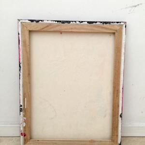 EARTHEN RITE by Maria Lankina  Image: Back of the painting 