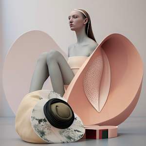 Lily’s Throne / Emergence Chamber by Maria Lankina  Image: original ai creation 