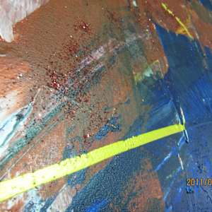 Love Faces / 96" x 96“ by Maria Lankina 