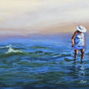 Woman in Hat by Renee Leopardi