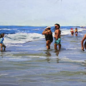 At the Beach by Renee Leopardi