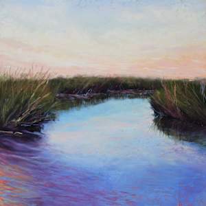 Sunrise Marsh by Renee Leopardi