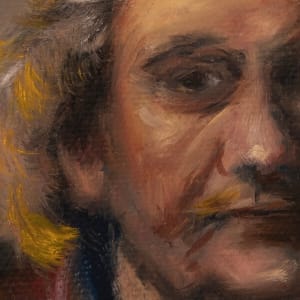 Self-portrait, after Rembrandt by Randy Robinson 