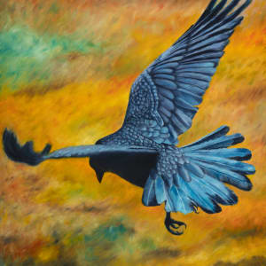 Blue Raven by Randy Robinson
