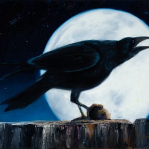 Moon Shadow Raven by Randy Robinson