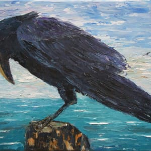 Raven by the Sea by Randy Robinson