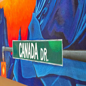 High on Canada Drive by Brandy Saturley 