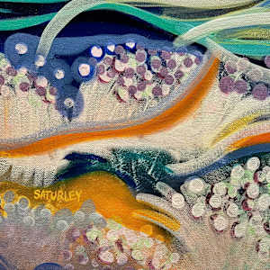 Stripes Tide by Brandy Saturley 