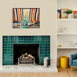 Stripes Tide by Brandy Saturley 