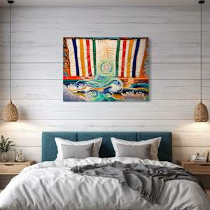 Stripes Tide by Brandy Saturley 